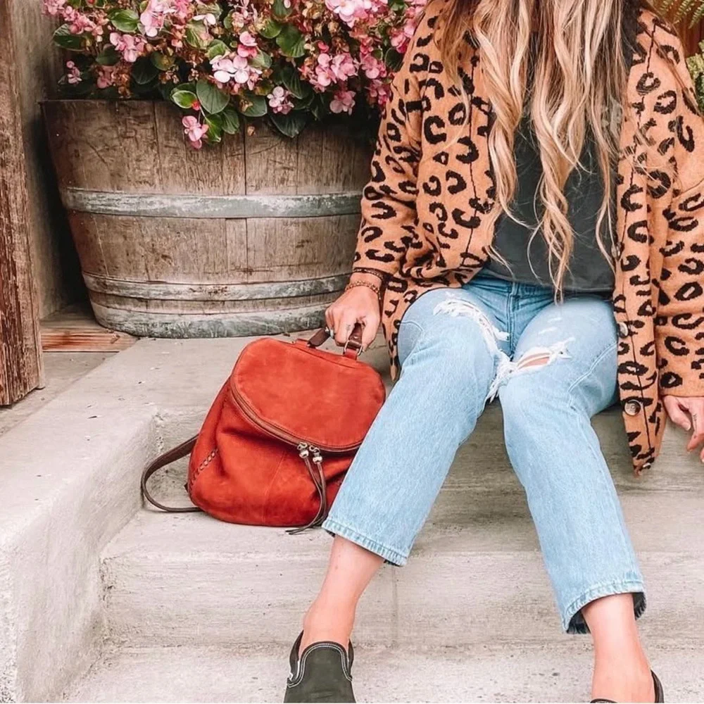 HOBO River Backpack Rich Cognac Terracotta - Picture 3 of 6